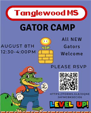 Gator Camp 2025-26 Flyer